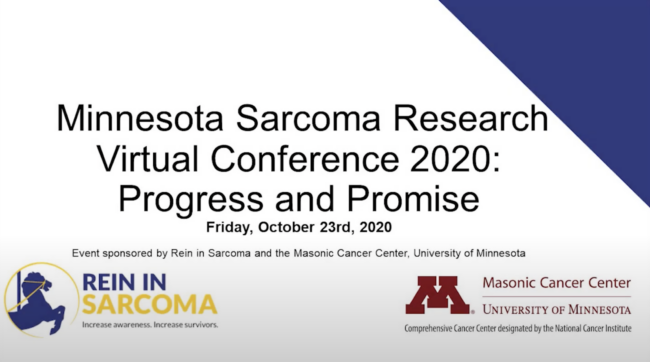 Sarcoma Research Virtual Conference 2020