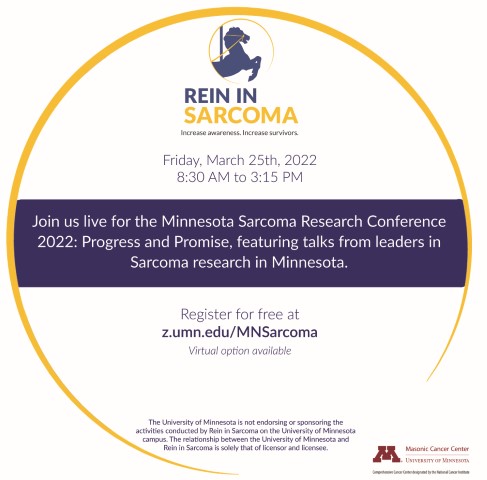 Flyer Rein in Sarcoma 2022 2022 Sarcoma Research Symposium Poster