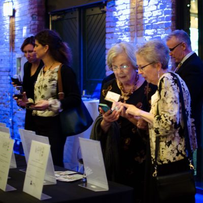 Silent auction fundraiser