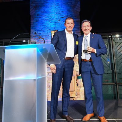 Blake Hastings and Dr. Denis Clohisy